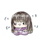 何者にもなれない女の子のスタンプ（個別スタンプ：8）
