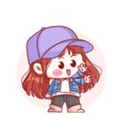 KPOP少女、好き。好き。（個別スタンプ：1）