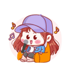 KPOP少女、好き。好き。（個別スタンプ：8）