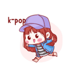 KPOP少女、好き。好き。（個別スタンプ：14）