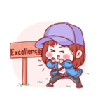 KPOP少女、好き。好き。（個別スタンプ：16）