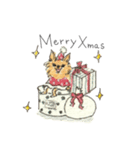 あずきちゃん 季節とイラストのスタンプ（個別スタンプ：5）