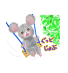 Yippee Mouse スィ•ジミー Vol.1（個別スタンプ：33）