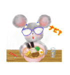 Yippee Mouse スィ•ジミー Vol.1（個別スタンプ：37）