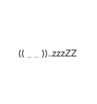 顔文字e（個別スタンプ：4）