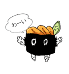 ●お寿司とか！海の仲間たち！（個別スタンプ：1）
