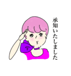 さっちゃんCAになる！（個別スタンプ：28）