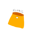 癖になってんだ、プリンのスタンプ作るの。（個別スタンプ：2）