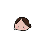 かんざしちゃんのすなおなきもち（個別スタンプ：2）