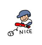 野球を楽しむ②（個別スタンプ：22）