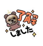 モコモコたん④（個別スタンプ：1）