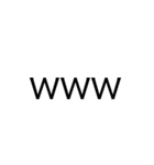 困った時に使う文字（個別スタンプ：6）