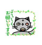 猫忍者のトムくん1（個別スタンプ：3）