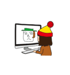 着ぐるみおさるの日常2（個別スタンプ：23）