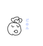 みんな愛する！モジャモジャくん（個別スタンプ：4）