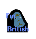 アメリカン森ゴリラ（個別スタンプ：11）