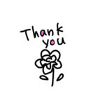 手書き文字スタンプ④（個別スタンプ：19）