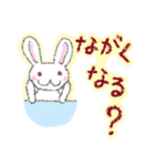 クレヨンうさぴょん（個別スタンプ：34）