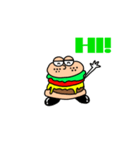 WOOOOODS BUGUER（個別スタンプ：3）