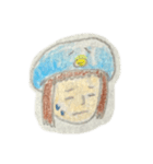 オン眉withペンギン（個別スタンプ：5）