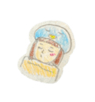 オン眉withペンギン（個別スタンプ：8）