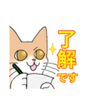 保護猫モカさんの日常（個別スタンプ：15）