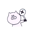 ゆるーいぶた（個別スタンプ：2）