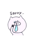 ゆるーいぶた（個別スタンプ：3）