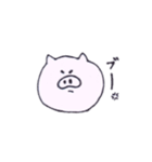 ゆるーいぶた（個別スタンプ：8）