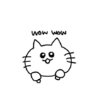 ねこに煽られるスタンプ（個別スタンプ：9）