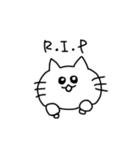 ねこに煽られるスタンプ（個別スタンプ：11）