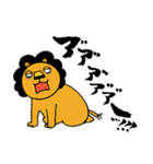 ライオネルあふろ君の日々是好日（個別スタンプ：18）