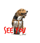ビーグル犬 ラックくん（個別スタンプ：14）
