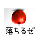どっかのリンゴ(修正版)（個別スタンプ：14）