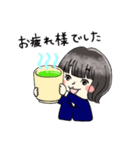 元気な営業さん（個別スタンプ：6）