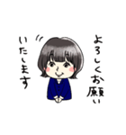 元気な営業さん（個別スタンプ：7）
