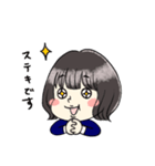 元気な営業さん（個別スタンプ：11）