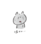ゆるくてゆるいどうぶつたち（個別スタンプ：2）