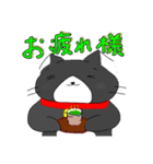 毎日使えるでっかい猫スタンプ（個別スタンプ：16）
