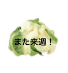 野菜と大人のお仕事言葉1（個別スタンプ：14）