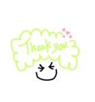 アフロsmile（個別スタンプ：7）