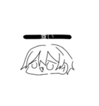 ずぼらくん。（個別スタンプ：9）