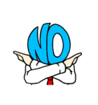 文字顔人（個別スタンプ：3）