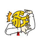 文字顔人（個別スタンプ：4）