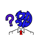 文字顔人（個別スタンプ：6）