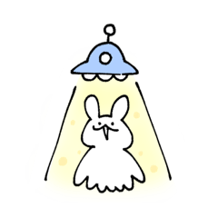 [LINEスタンプ] 夢のうさぎランド