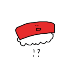 [LINEスタンプ] ぼやきすし