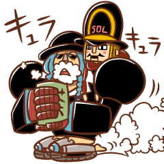 [LINEスタンプ] ONE PIECE 兵隊さんのスタンプ