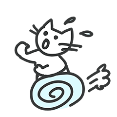 [LINEスタンプ] えいえんにあかるいねこ3