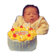 [LINEスタンプ] うたさん(新生児期)